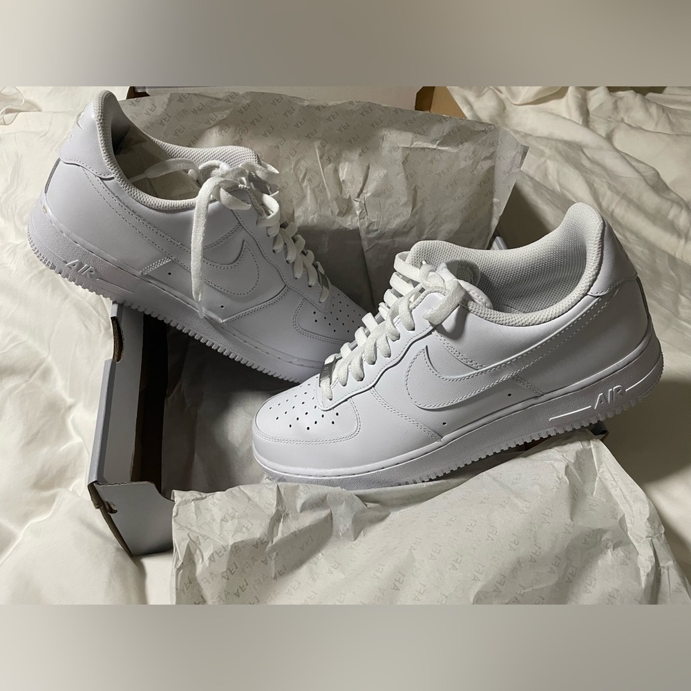 Nike Men's All-White Sneakers